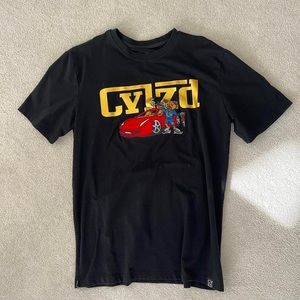 Embroidered Detail Graphic Tee